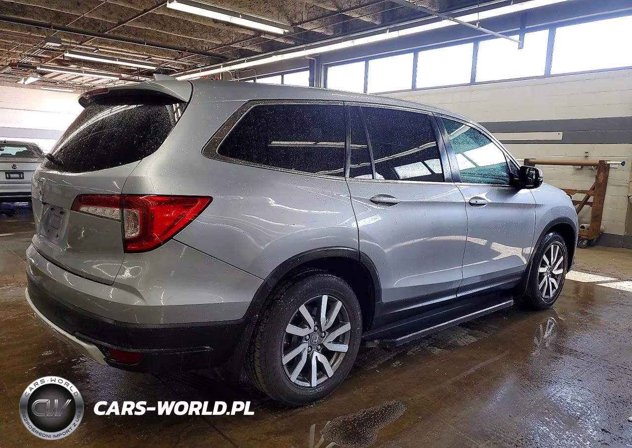 2020 Honda Pilot Exl VIN:5FNYF5H57LB010433 - 3