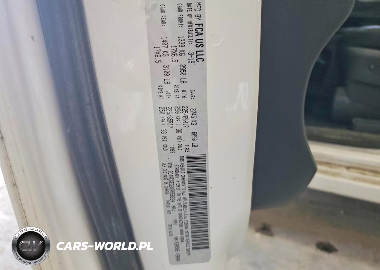 2019 Dodge Grand Caravan Gt VIN:2C4RDGEG9KR658824 - 13