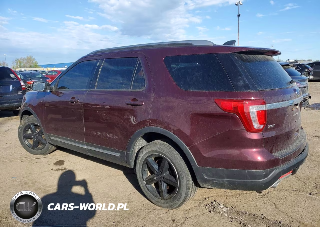 2018 Ford Explorer Xlt VIN:1FM5K7D83JGC48188 - 2