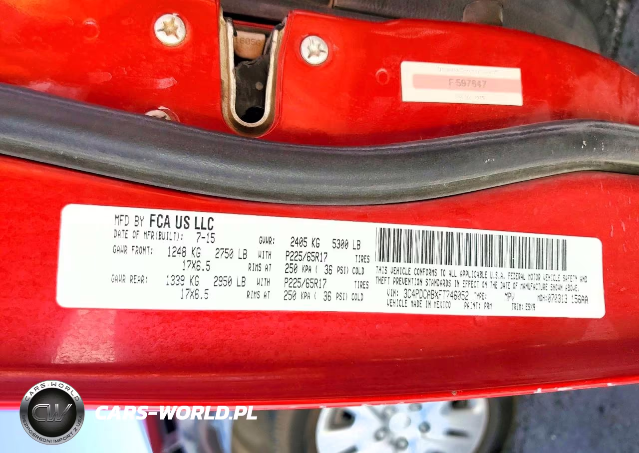 2015 Dodge Journey Se VIN:3C4PDCABXFT746052 - 13