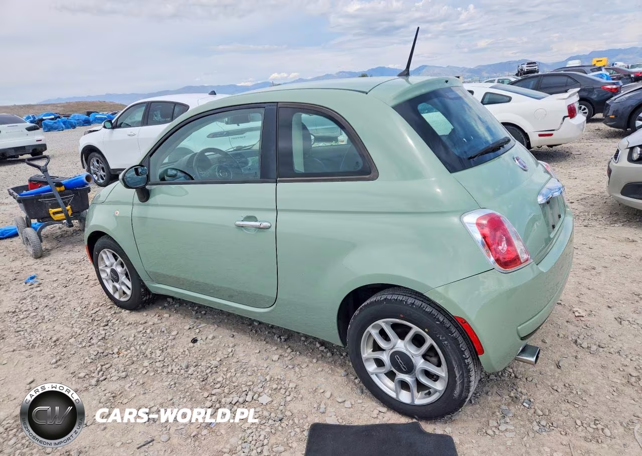 2012 Fiat 500 Pop VIN:3C3CFFAR5CT288878 - 2