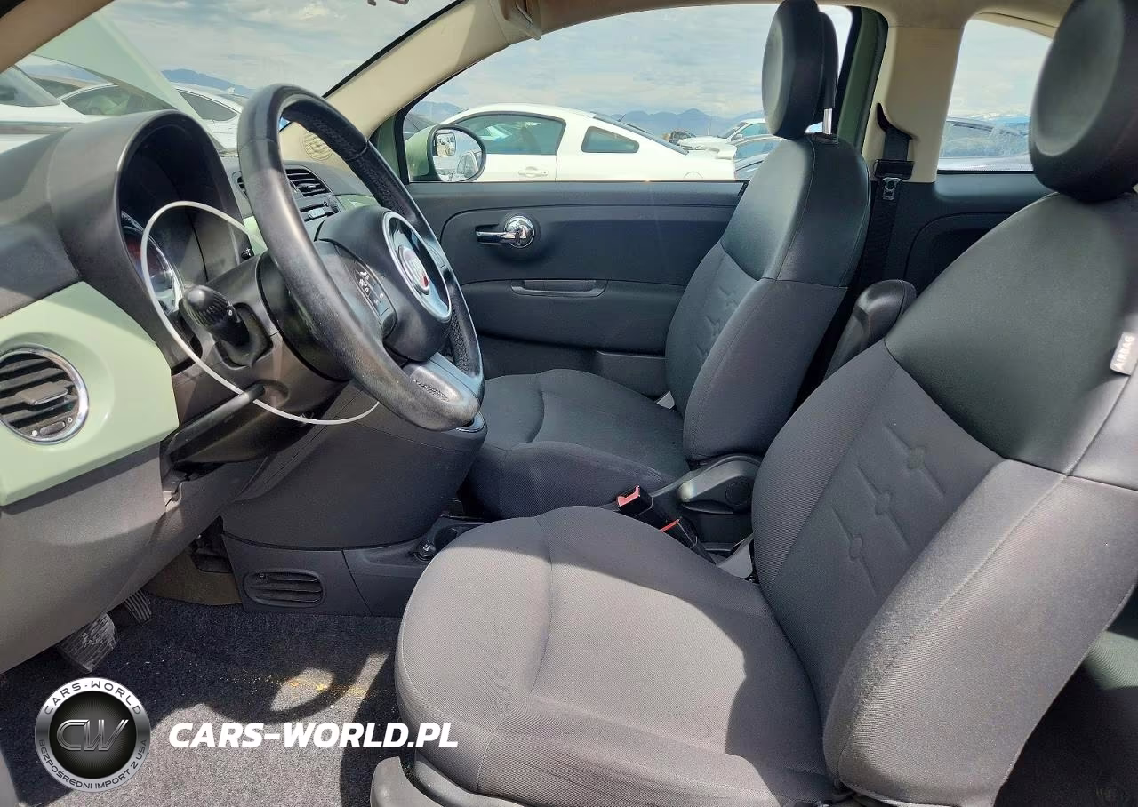 2012 Fiat 500 Pop VIN:3C3CFFAR5CT288878 - 7