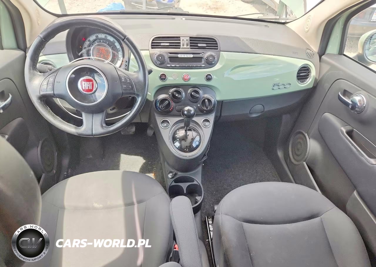 2012 Fiat 500 Pop VIN:3C3CFFAR5CT288878 - 8