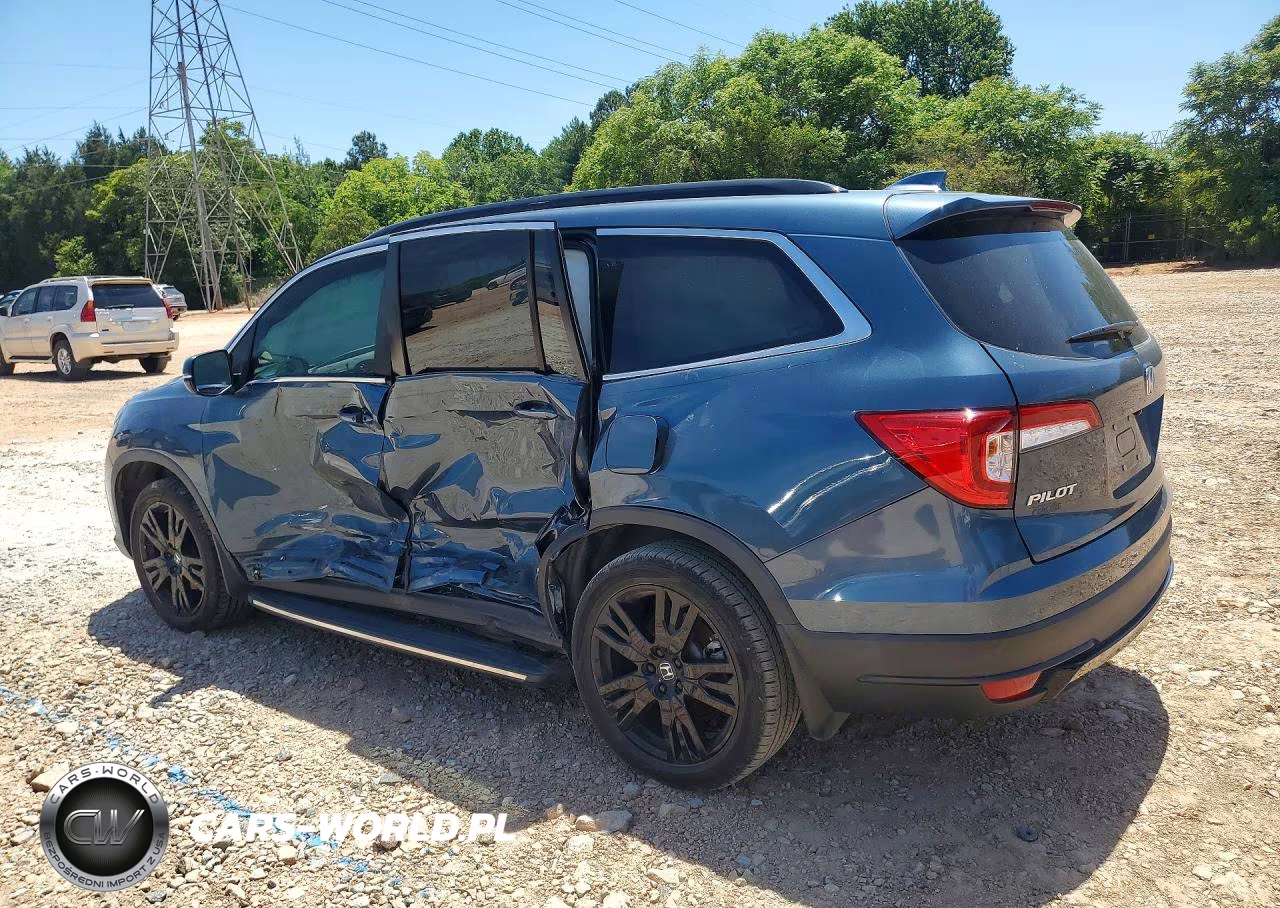 2022 Honda Pilot Se VIN:5FNYF5H21NB014342 - 2