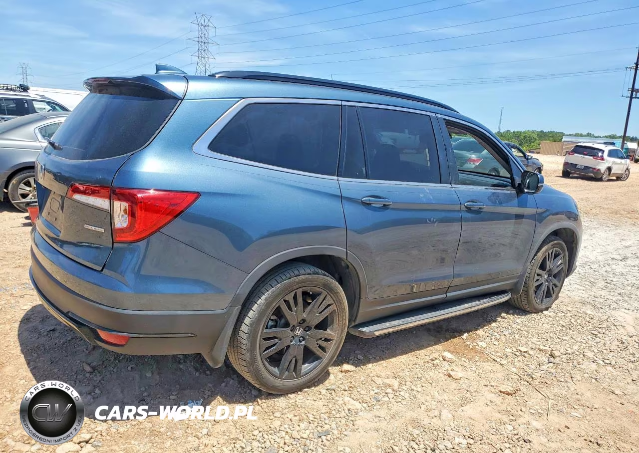 2022 Honda Pilot Se VIN:5FNYF5H21NB014342 - 3