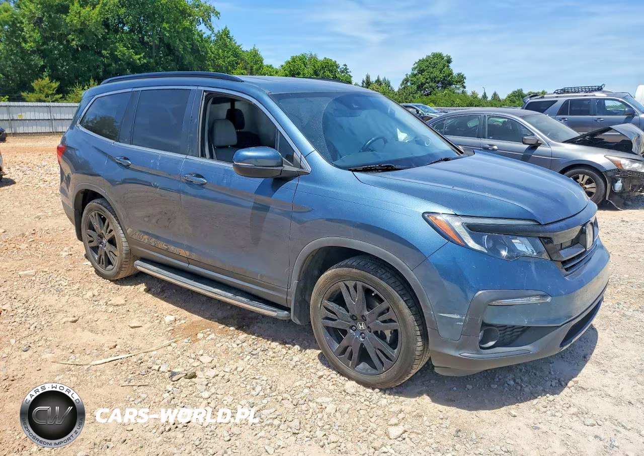 2022 Honda Pilot Se VIN:5FNYF5H21NB014342 - 4