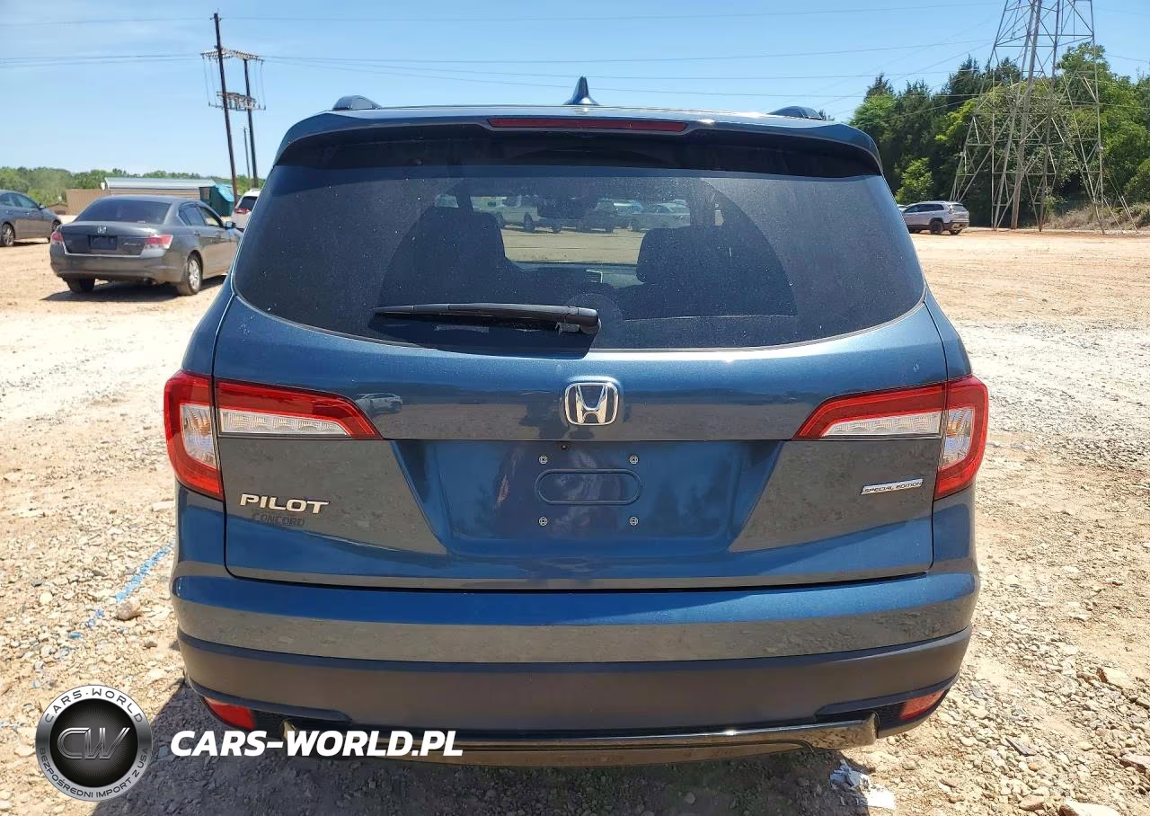 2022 Honda Pilot Se VIN:5FNYF5H21NB014342 - 6