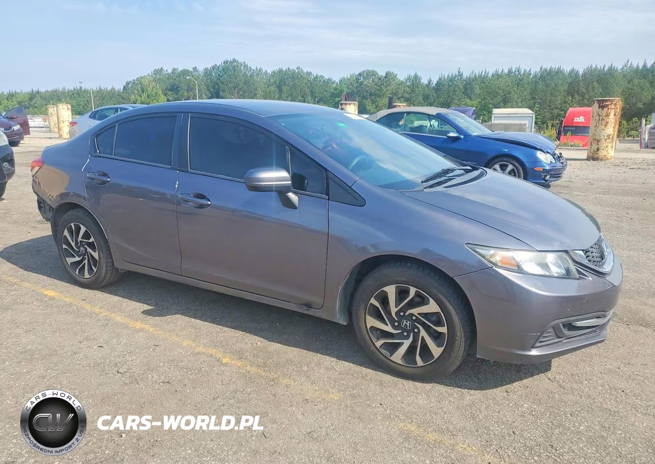 2015 Honda Civic Lx VIN:19XFB2F59FE092213 - 4