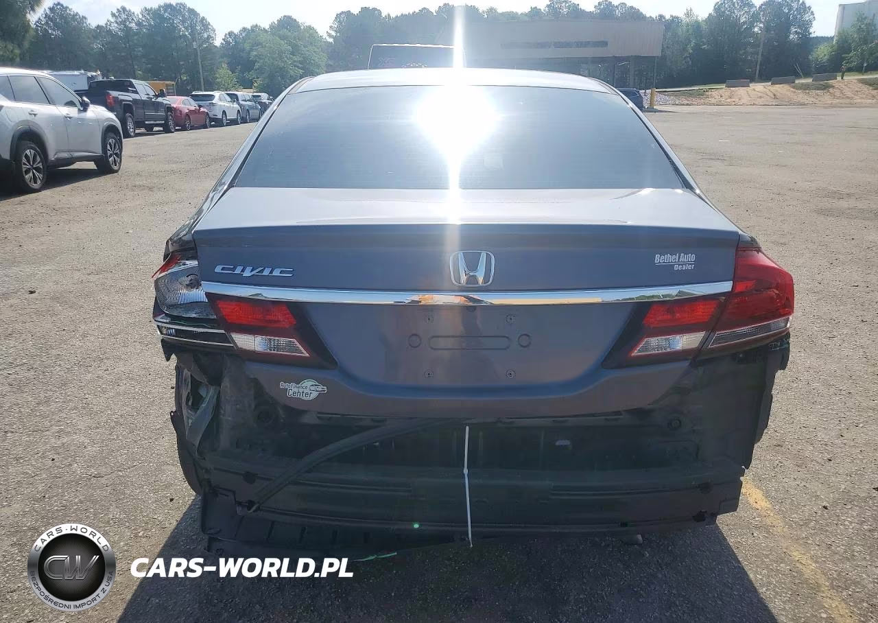 2015 Honda Civic Lx VIN:19XFB2F59FE092213 - 6