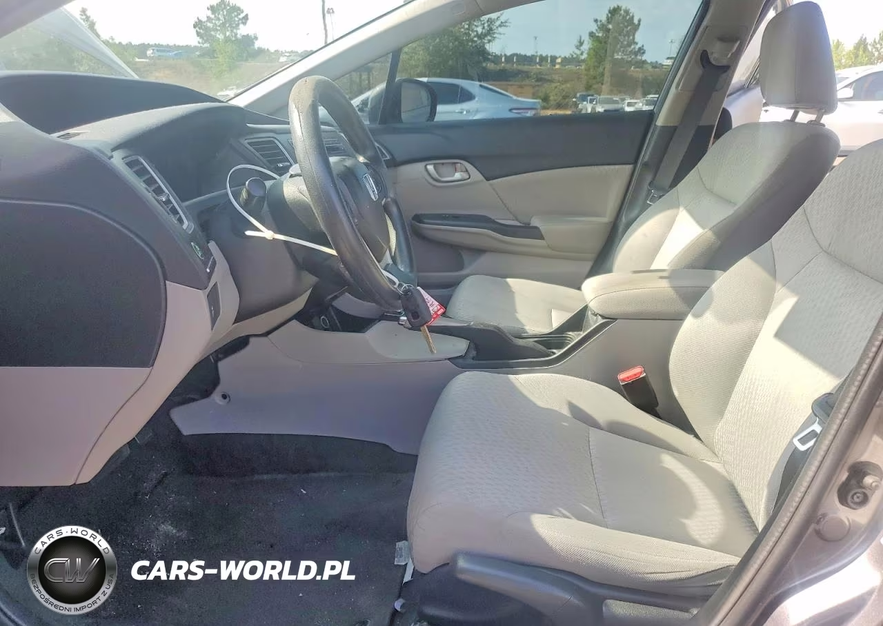 2015 Honda Civic Lx VIN:19XFB2F59FE092213 - 7