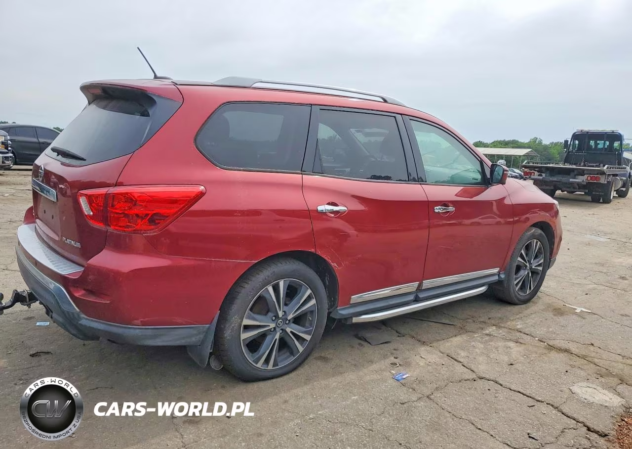 2018 Nissan Pathfinder Platinum VIN:5N1DR2MN3JC637971 - 3