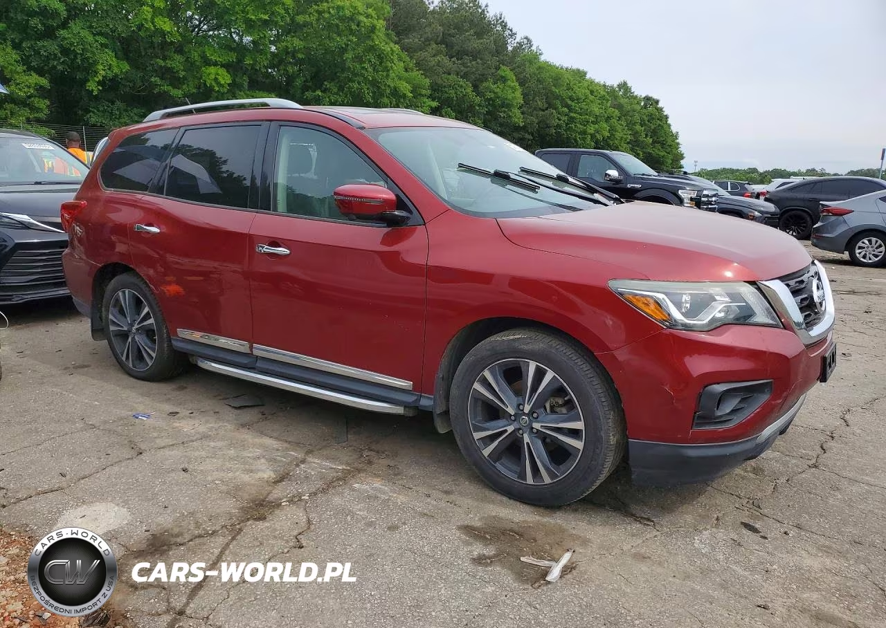 2018 Nissan Pathfinder Platinum VIN:5N1DR2MN3JC637971 - 4