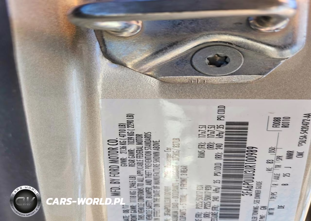 2018 Ford Fusion S Hybrid VIN:3FA6P0UU3JR100989 - 13