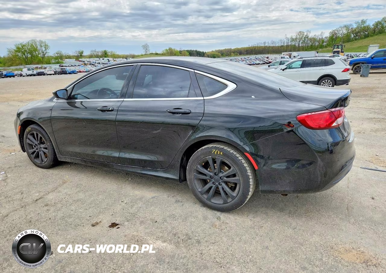 2016 Chrysler 200 Lx VIN:1C3CCCFB3GN196189 - 2