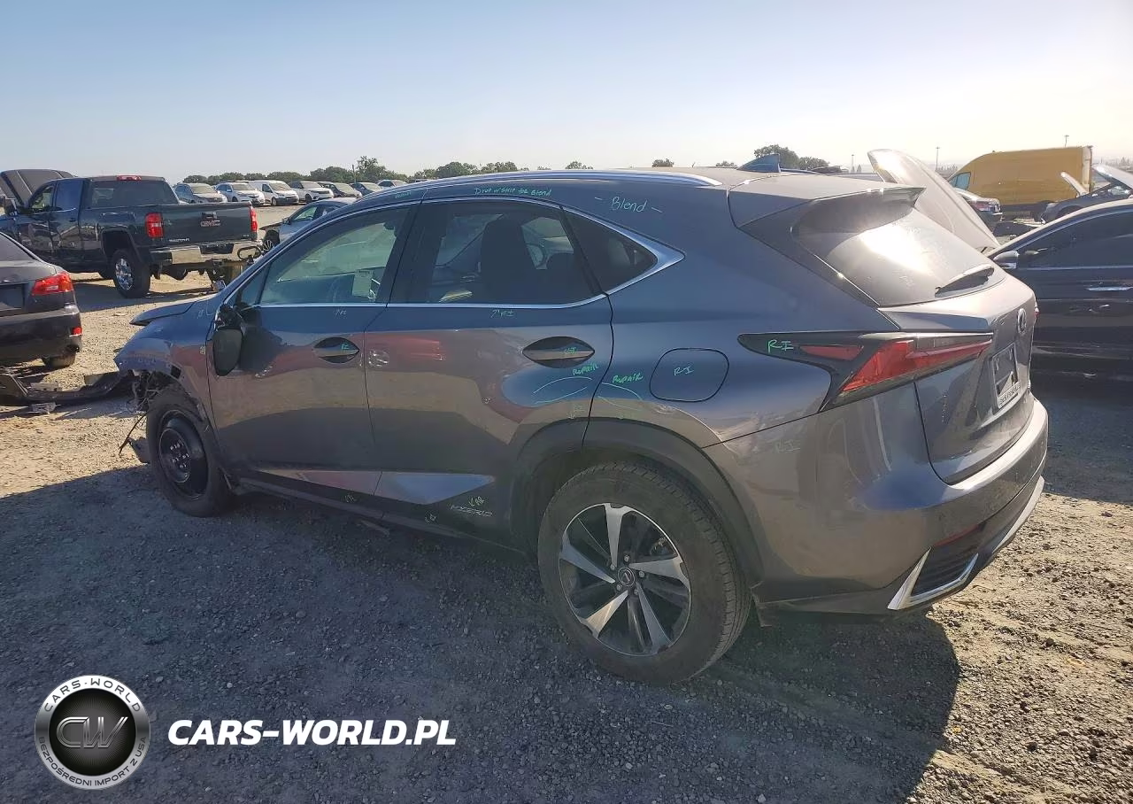 2021 Lexus Nx 300H Base VIN:JTJGJRDZ8M2149126 - 2