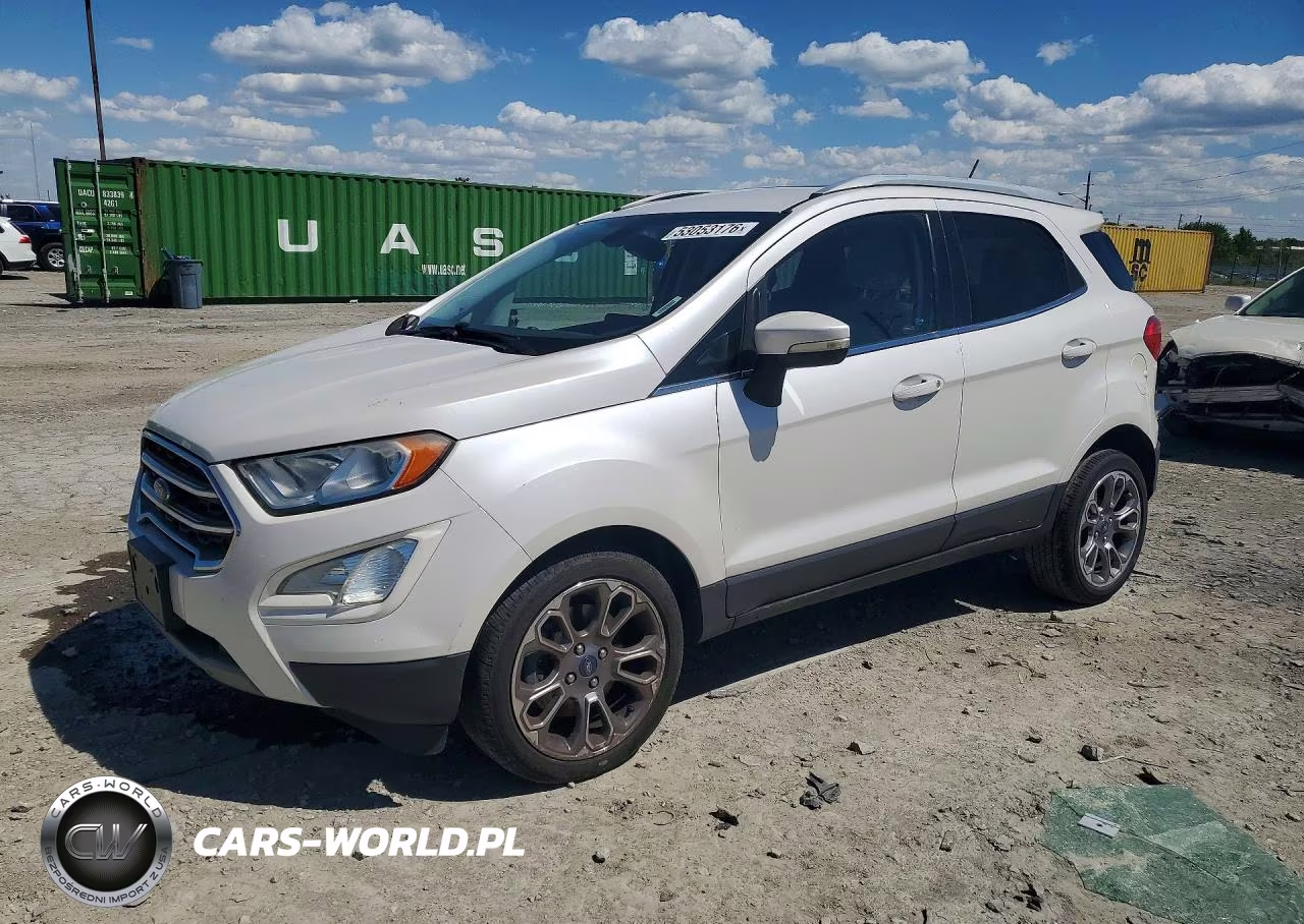 2018 Ford Ecosport Titanium VIN:MAJ3P1VE8JC164170 - 1