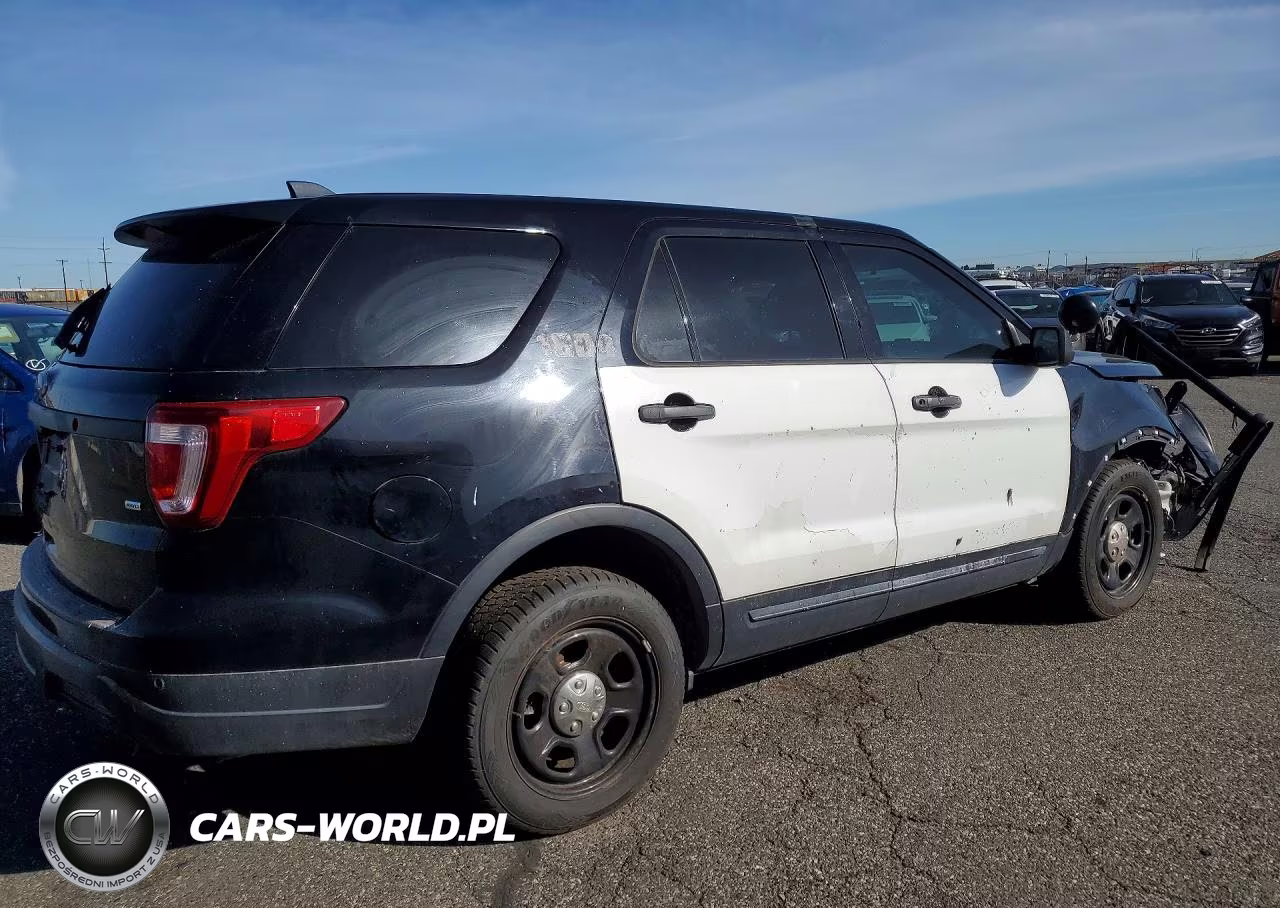 2018 Ford Explorer Police Interceptor VIN:1FM5K8AR2JGB47548 - 3