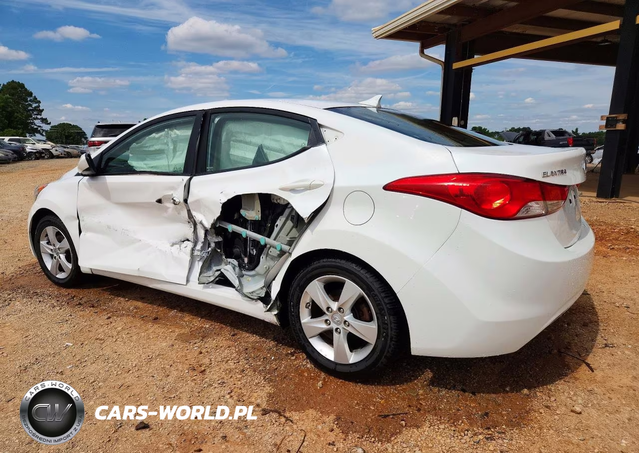 2013 Hyundai Elantra Gls VIN:5NPDH4AE8DH356751 - 2