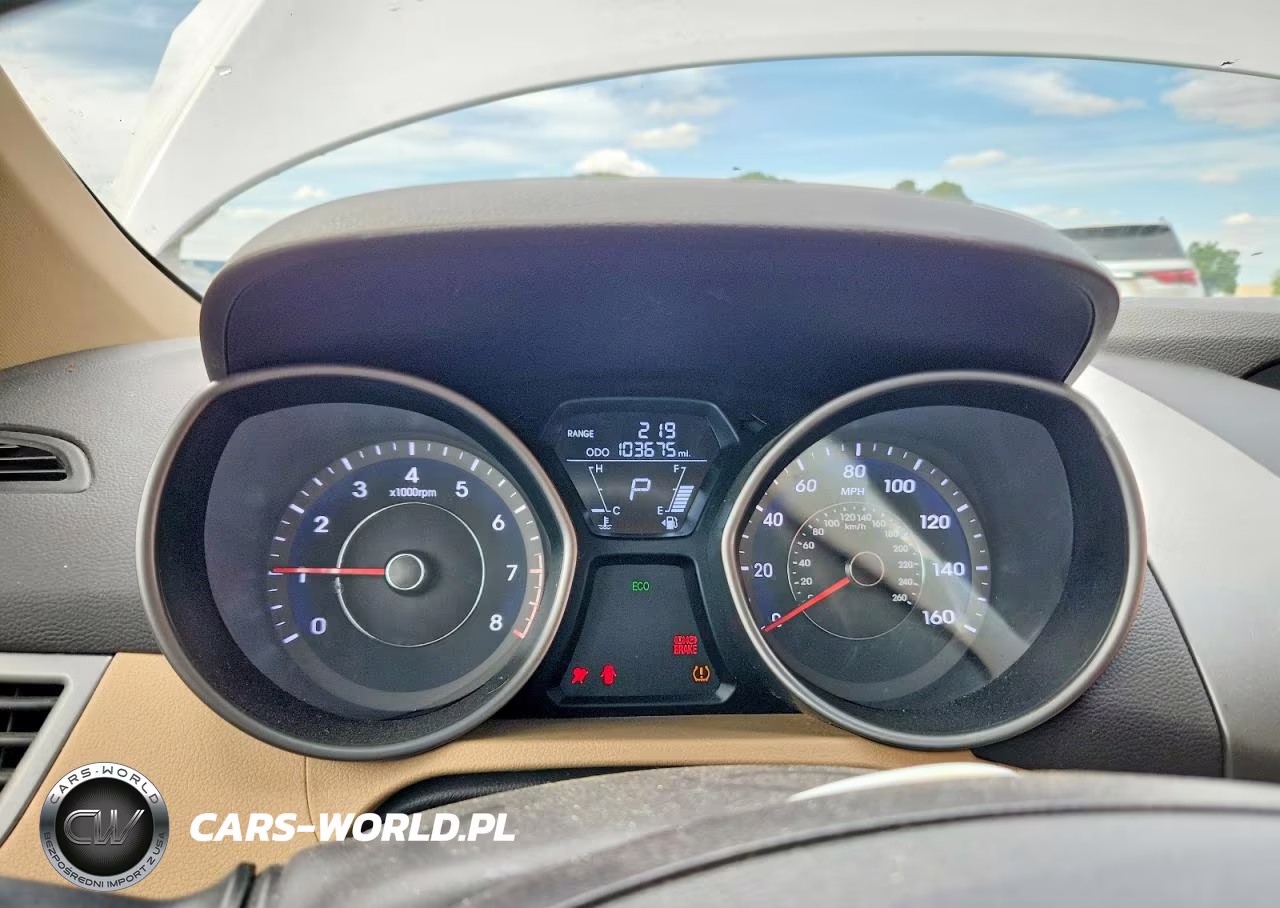2013 Hyundai Elantra Gls VIN:5NPDH4AE8DH356751 - 9