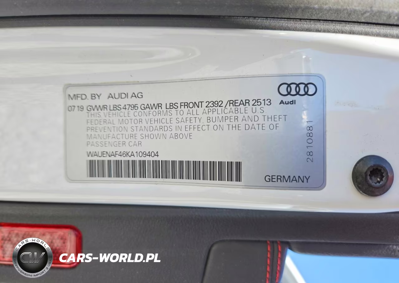 2019 Audi A4 Premium Plus VIN:WAUENAF46KA109404 - 13