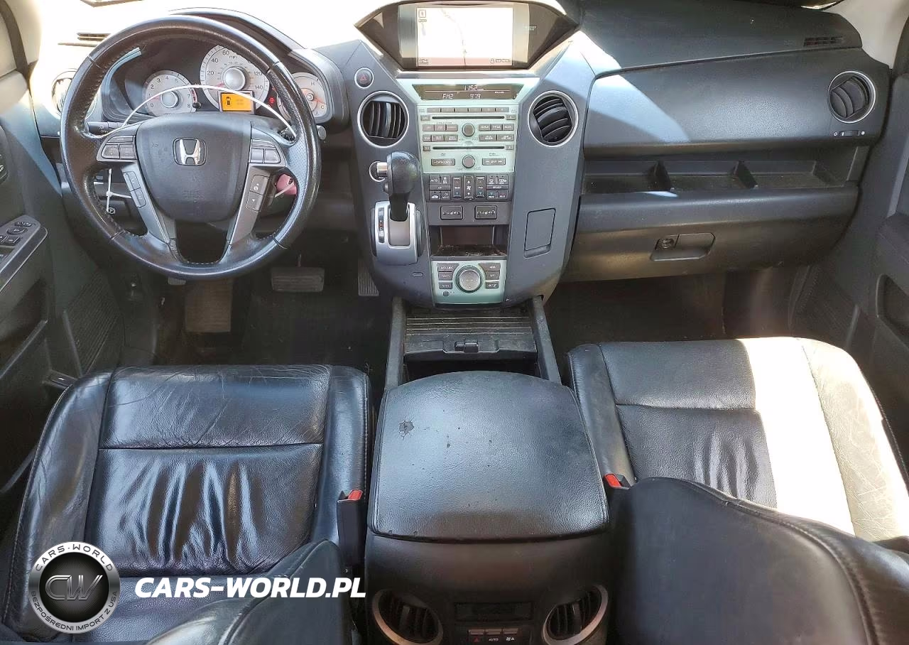 2010 Honda Pilot Touring VIN:5FNYF4H91AB029120 - 8