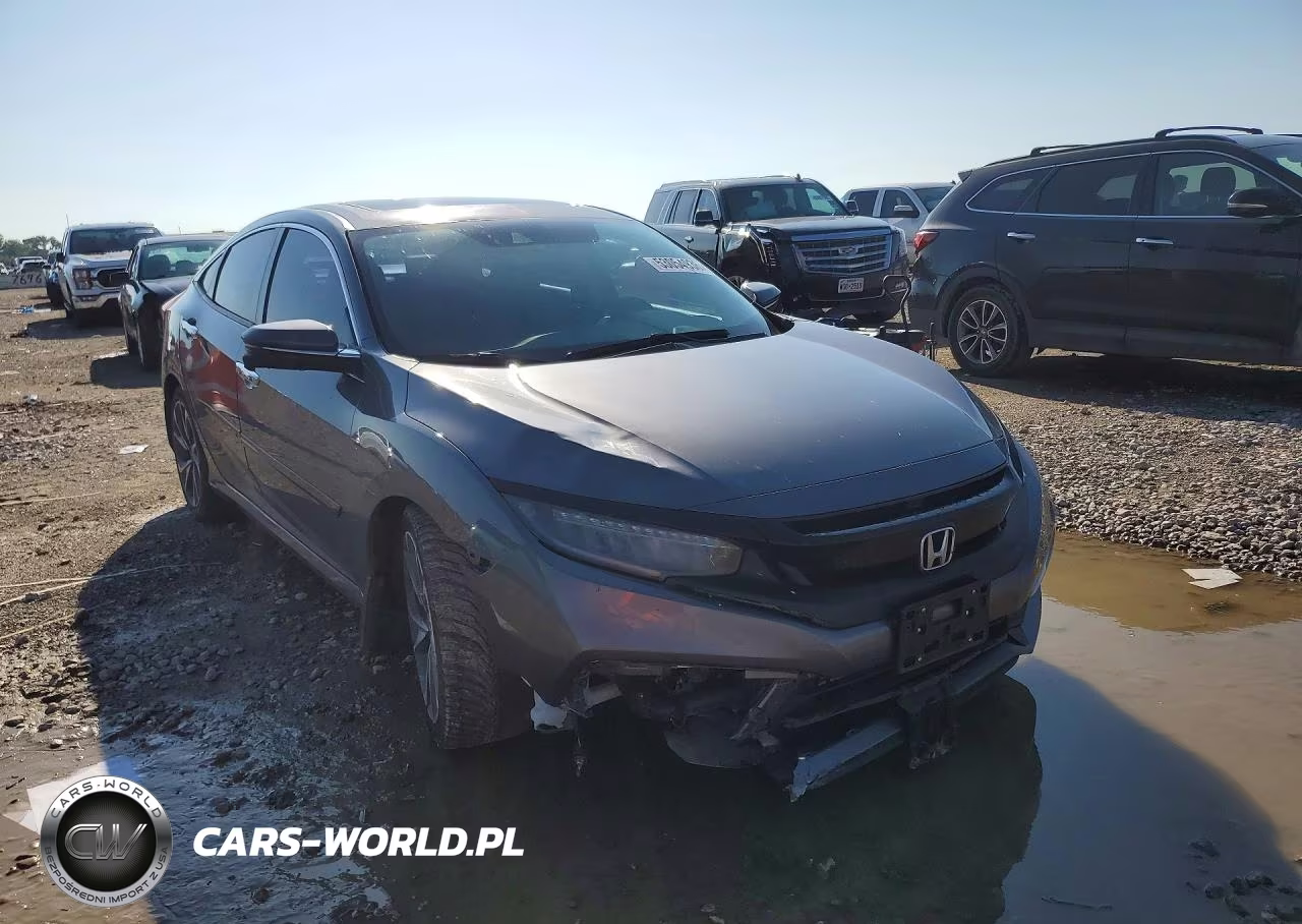 2019 Honda Civic Touring VIN:19XFC1F93KE007290 - 4