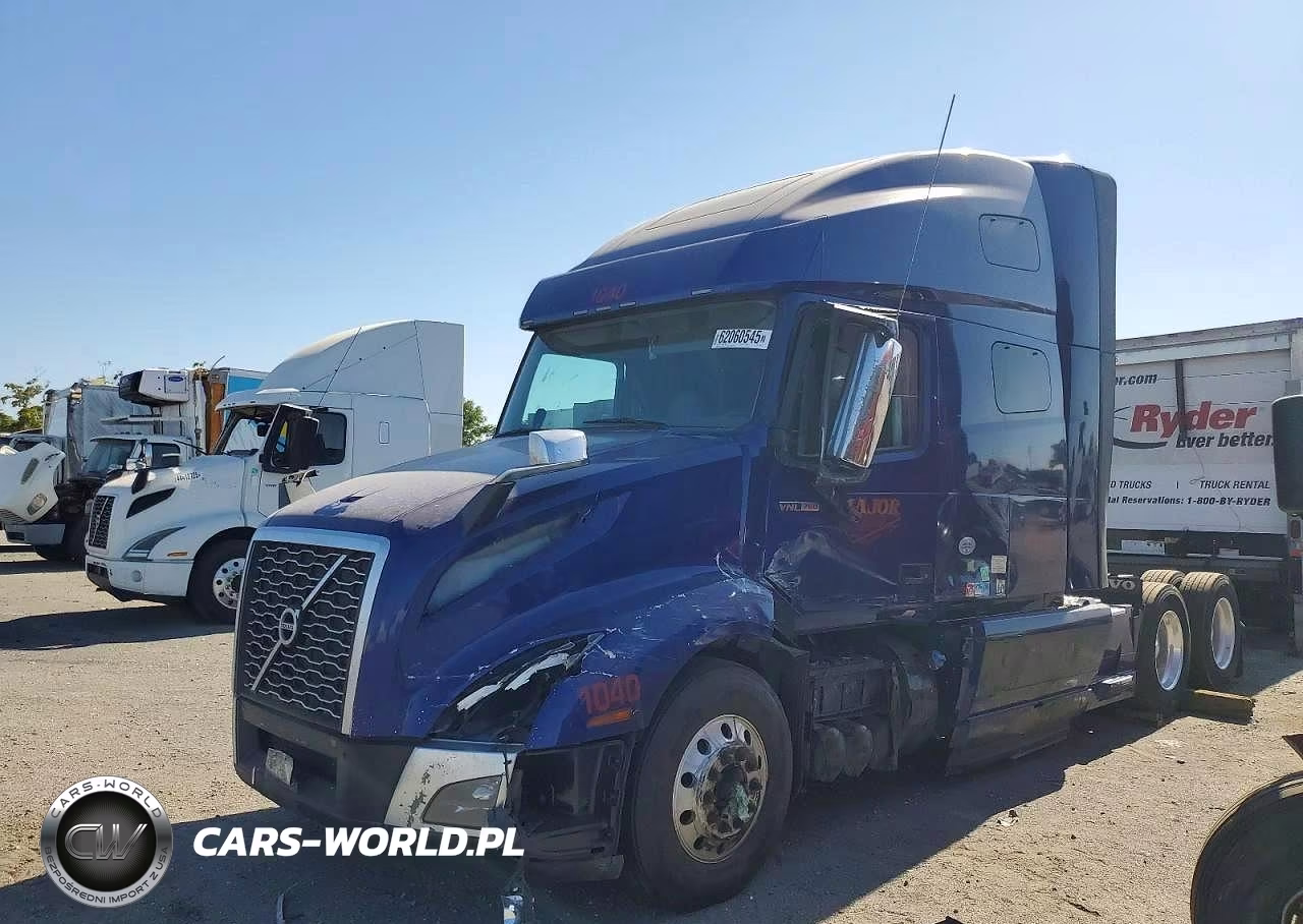 2020 Volvo Vn Vnl VIN:4V4NC9EH3LN237822 - 2