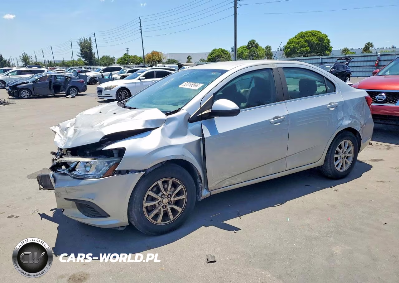 2017 Chevrolet Sonic Lt VIN:1G1JD5SH6H4176962 - 1