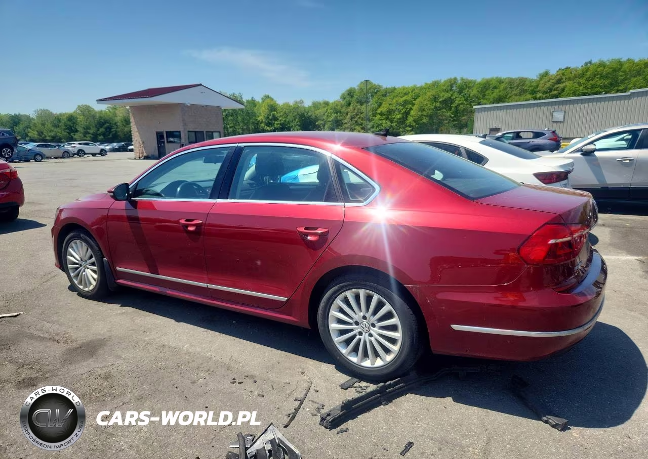 2016 Volkswagen Passat Se VIN:1VWBT7A37GC028109 - 2