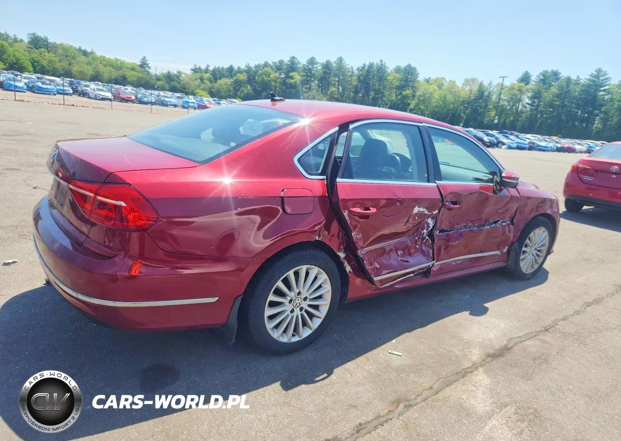 2016 Volkswagen Passat Se VIN:1VWBT7A37GC028109 - 3