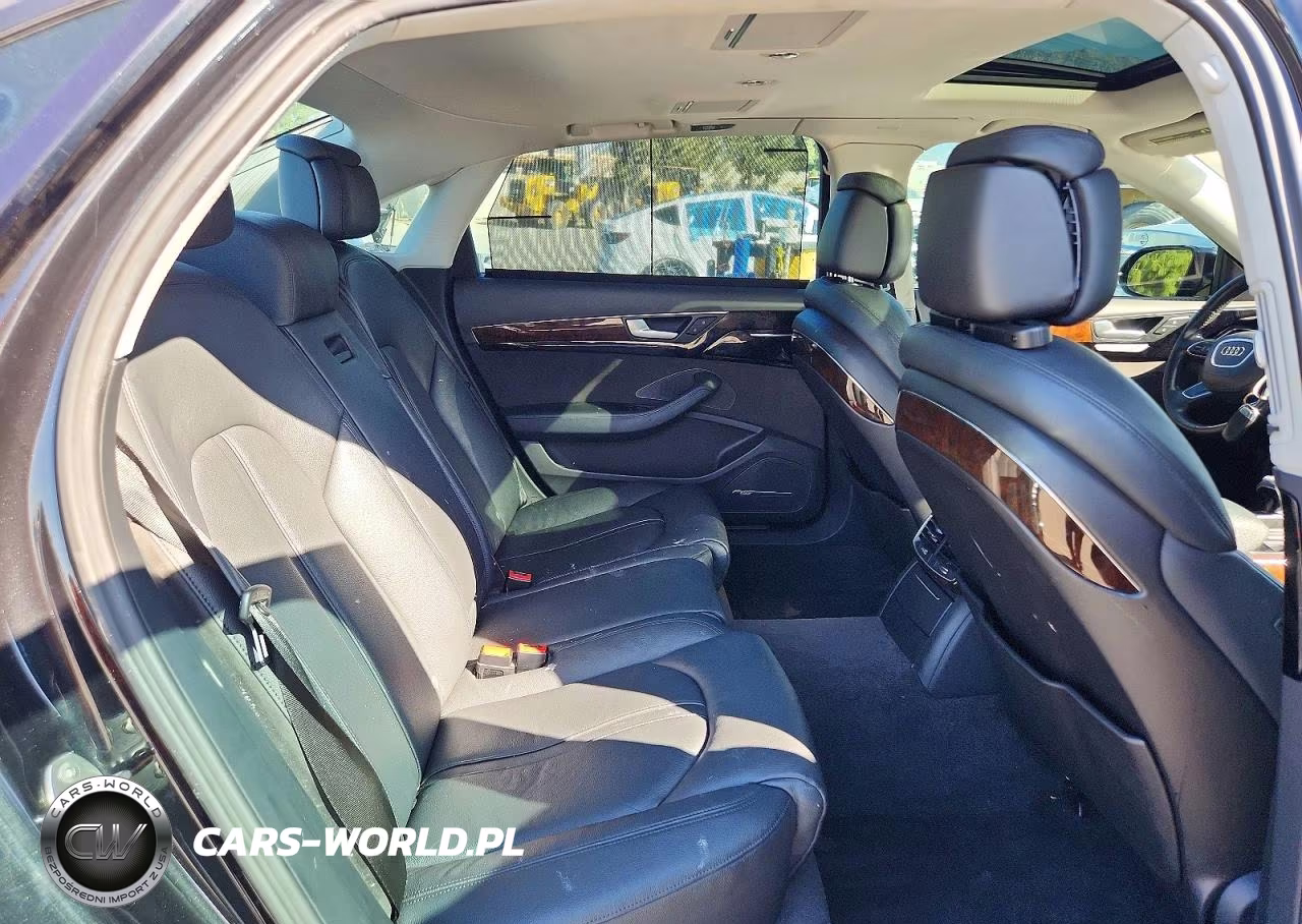 2015 Audi A8 L Quattro VIN:WAU3GAFD6FN010582 - 10