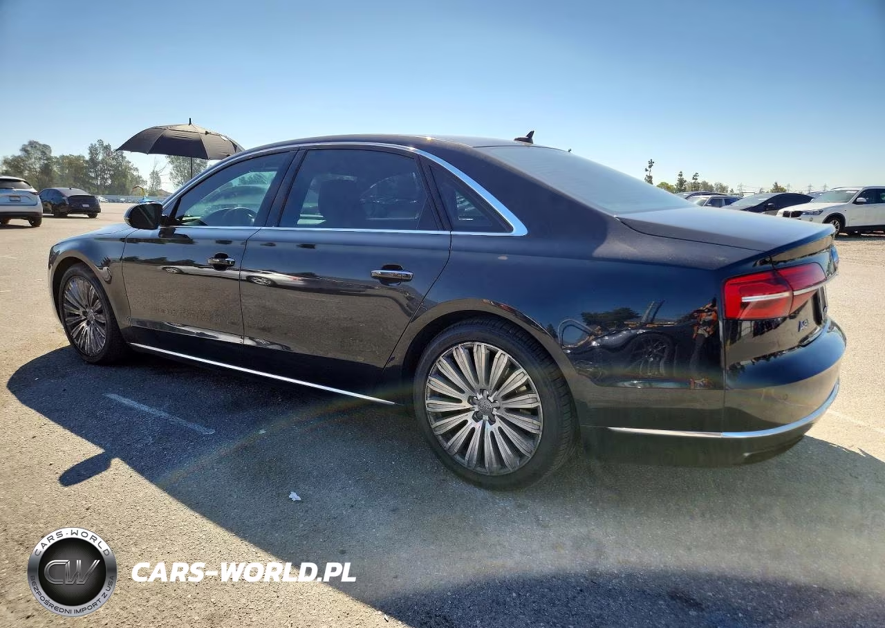 2015 Audi A8 L Quattro VIN:WAU3GAFD6FN010582 - 2
