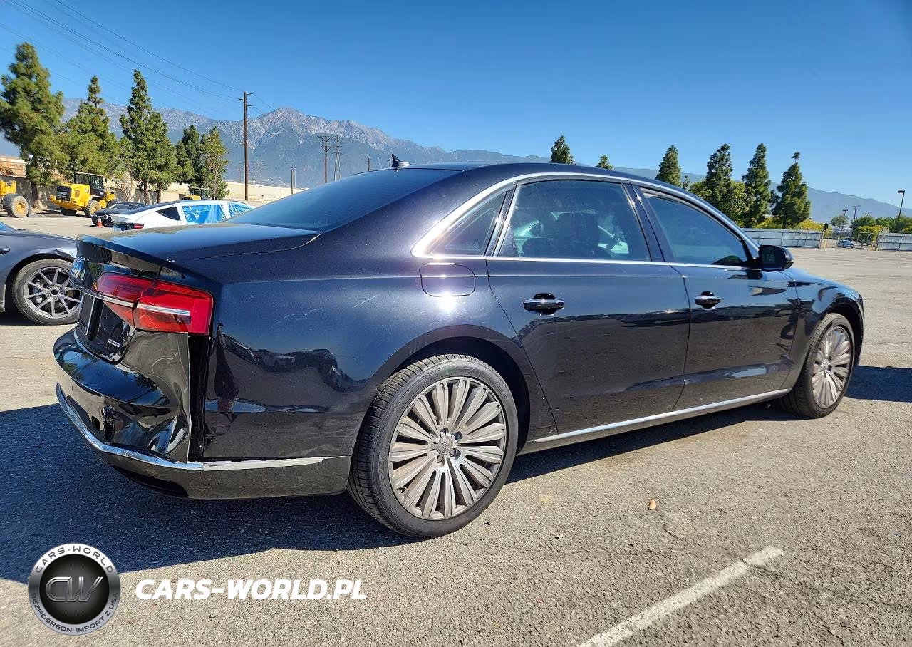2015 Audi A8 L Quattro VIN:WAU3GAFD6FN010582 - 3