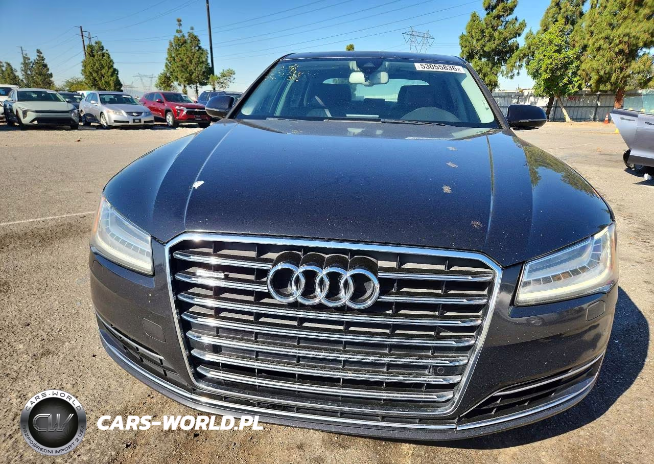 2015 Audi A8 L Quattro VIN:WAU3GAFD6FN010582 - 5
