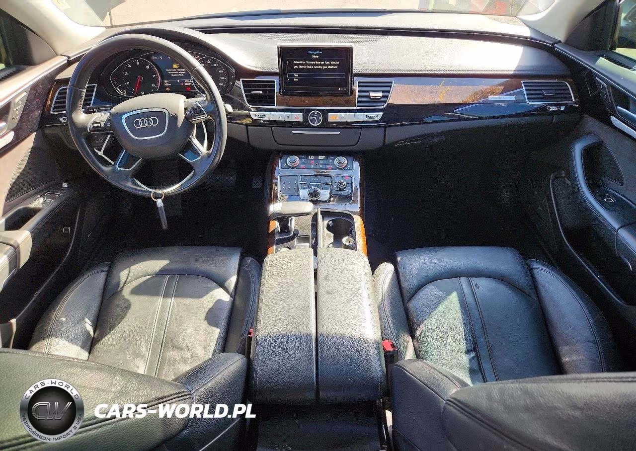 2015 Audi A8 L Quattro VIN:WAU3GAFD6FN010582 - 8