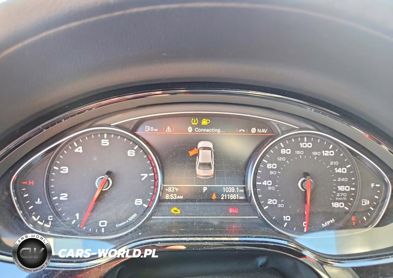2015 Audi A8 L Quattro VIN:WAU3GAFD6FN010582 - 9