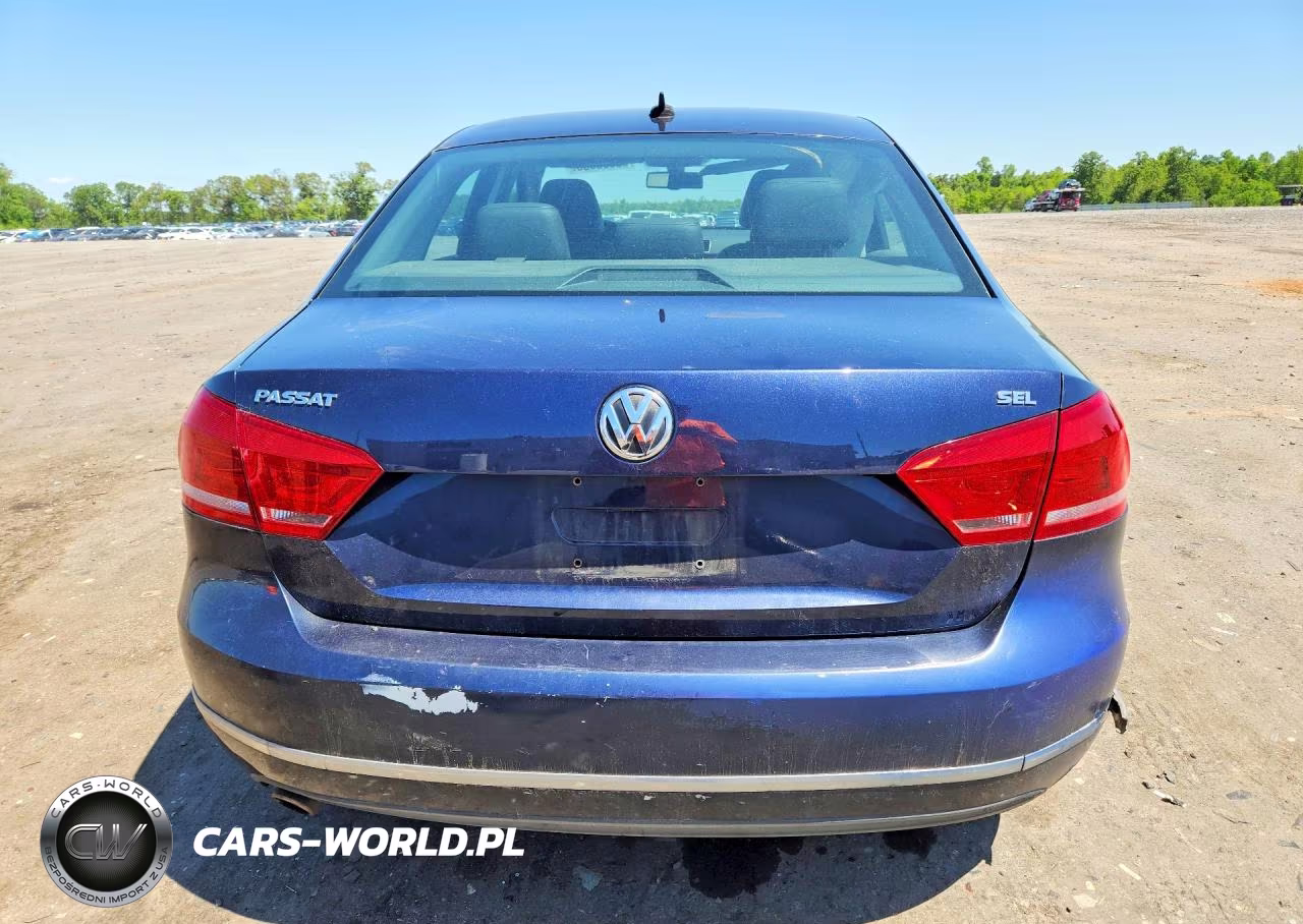 2012 Volkswagen Passat VIN:1VWCP7A38CC035718 - 6