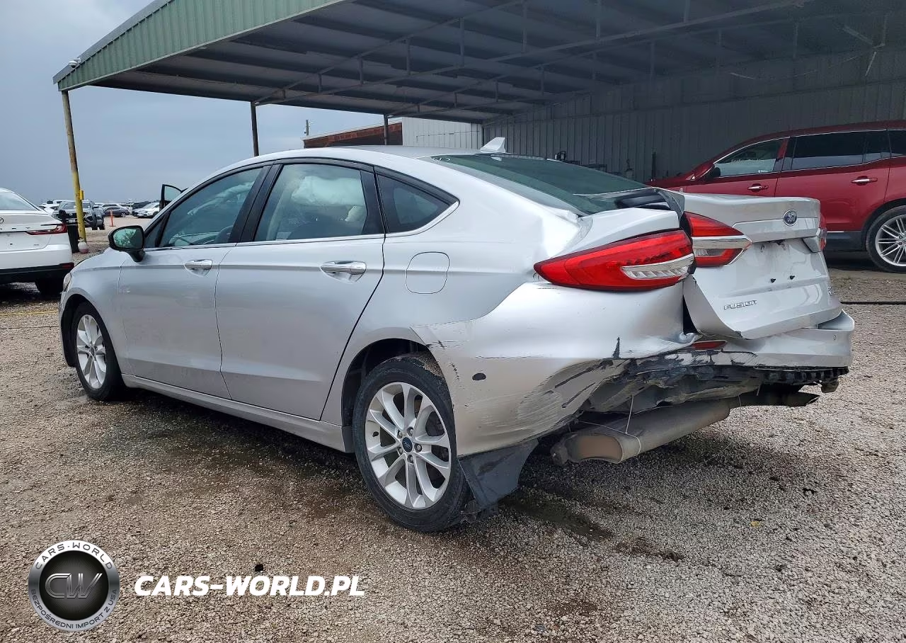 2019 Ford Fusion Se VIN:3FA6P0HD2KR239801 - 2