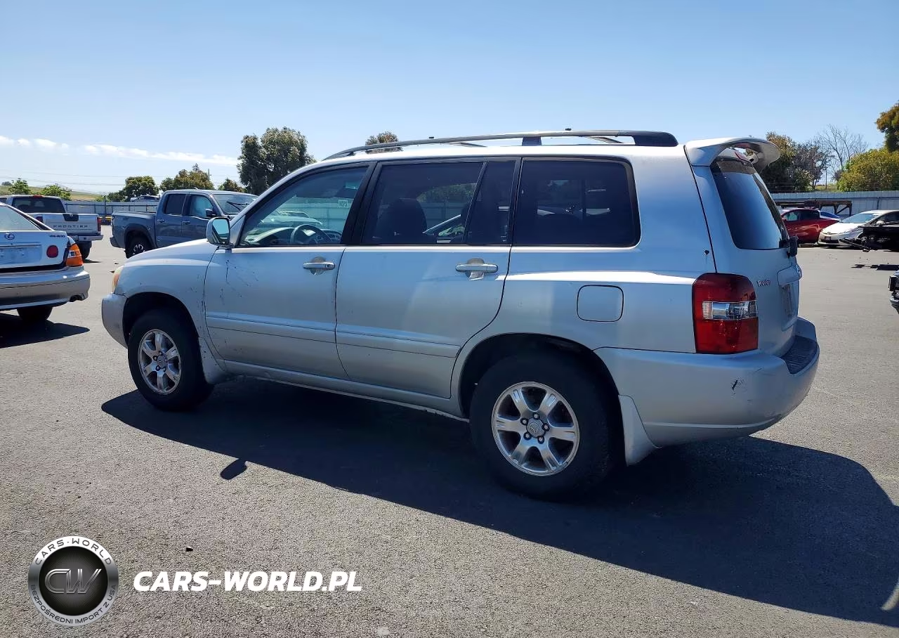 2007 Toyota Highlander Base VIN:JTEEP21A270206687 - 2
