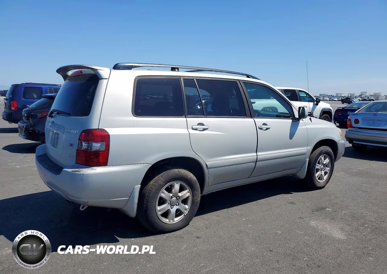 2007 Toyota Highlander Base VIN:JTEEP21A270206687 - 3