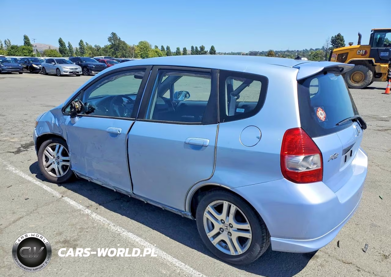 2008 Honda Fit Sport VIN:JHMGD38698S053940 - 2