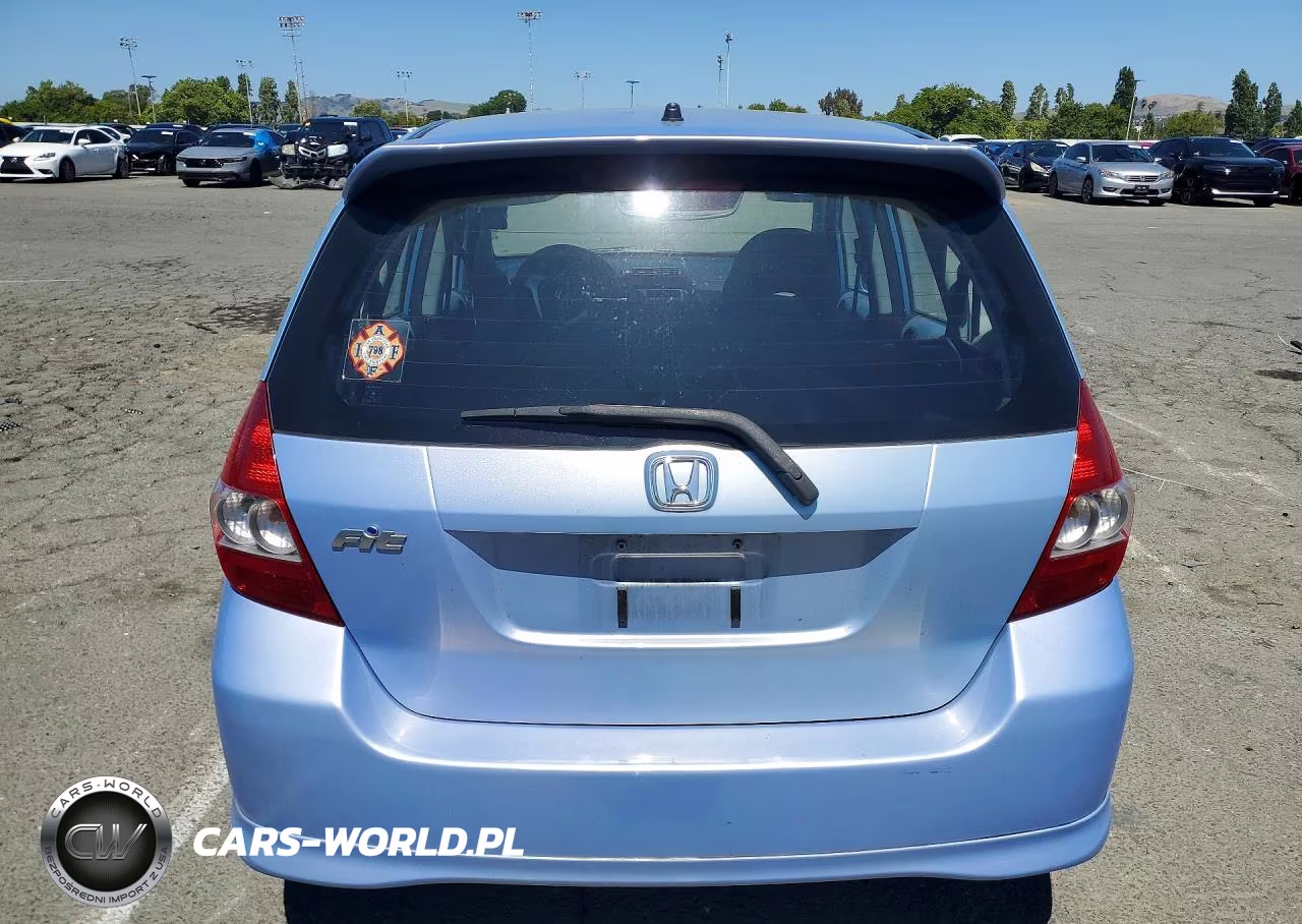 2008 Honda Fit Sport VIN:JHMGD38698S053940 - 6