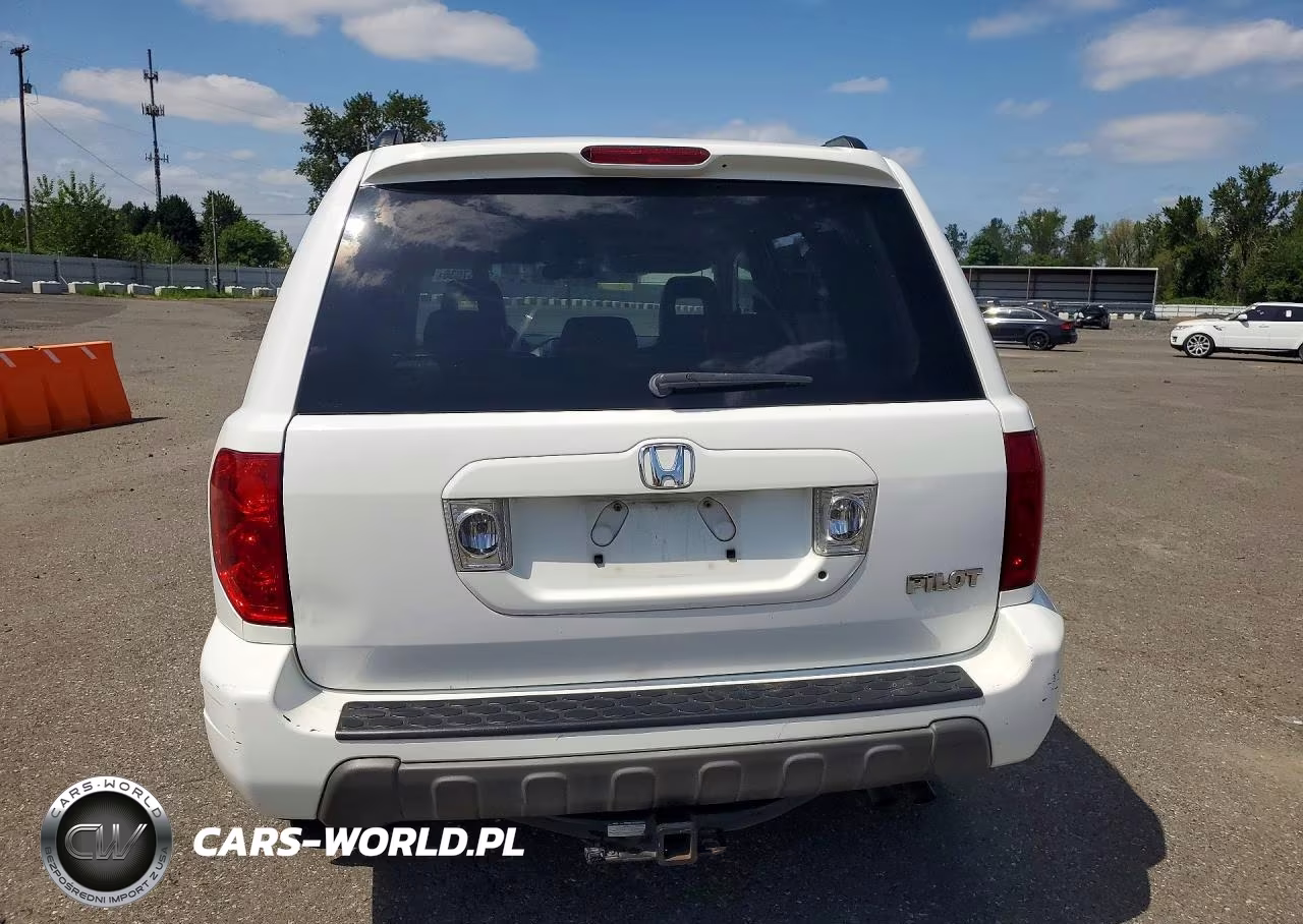 2005 Honda Pilot Exl VIN:2HKYF18765H563587 - 6