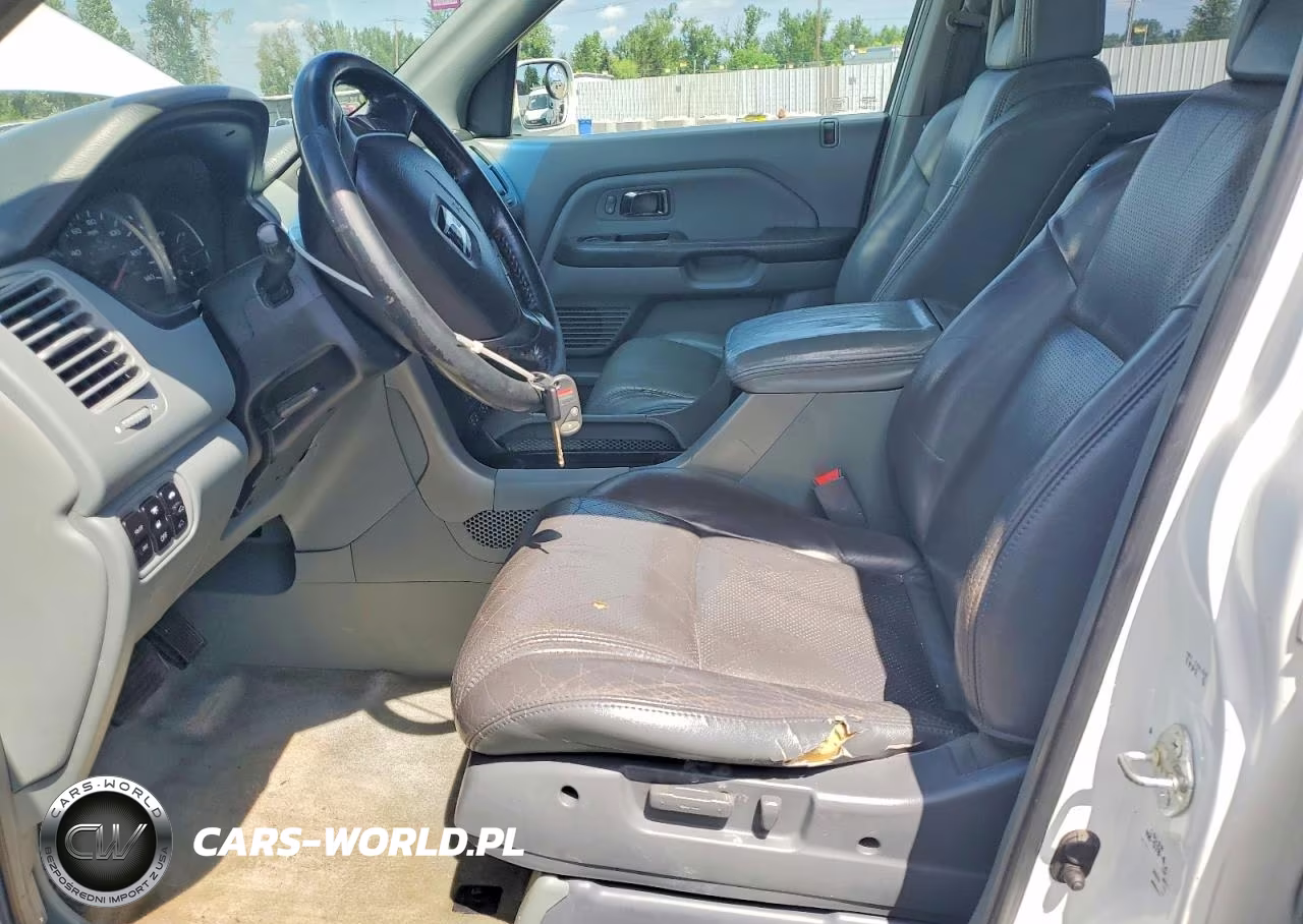 2005 Honda Pilot Exl VIN:2HKYF18765H563587 - 7