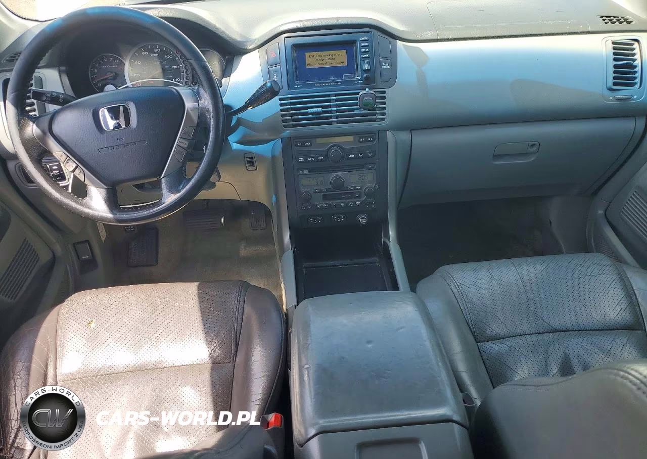 2005 Honda Pilot Exl VIN:2HKYF18765H563587 - 8