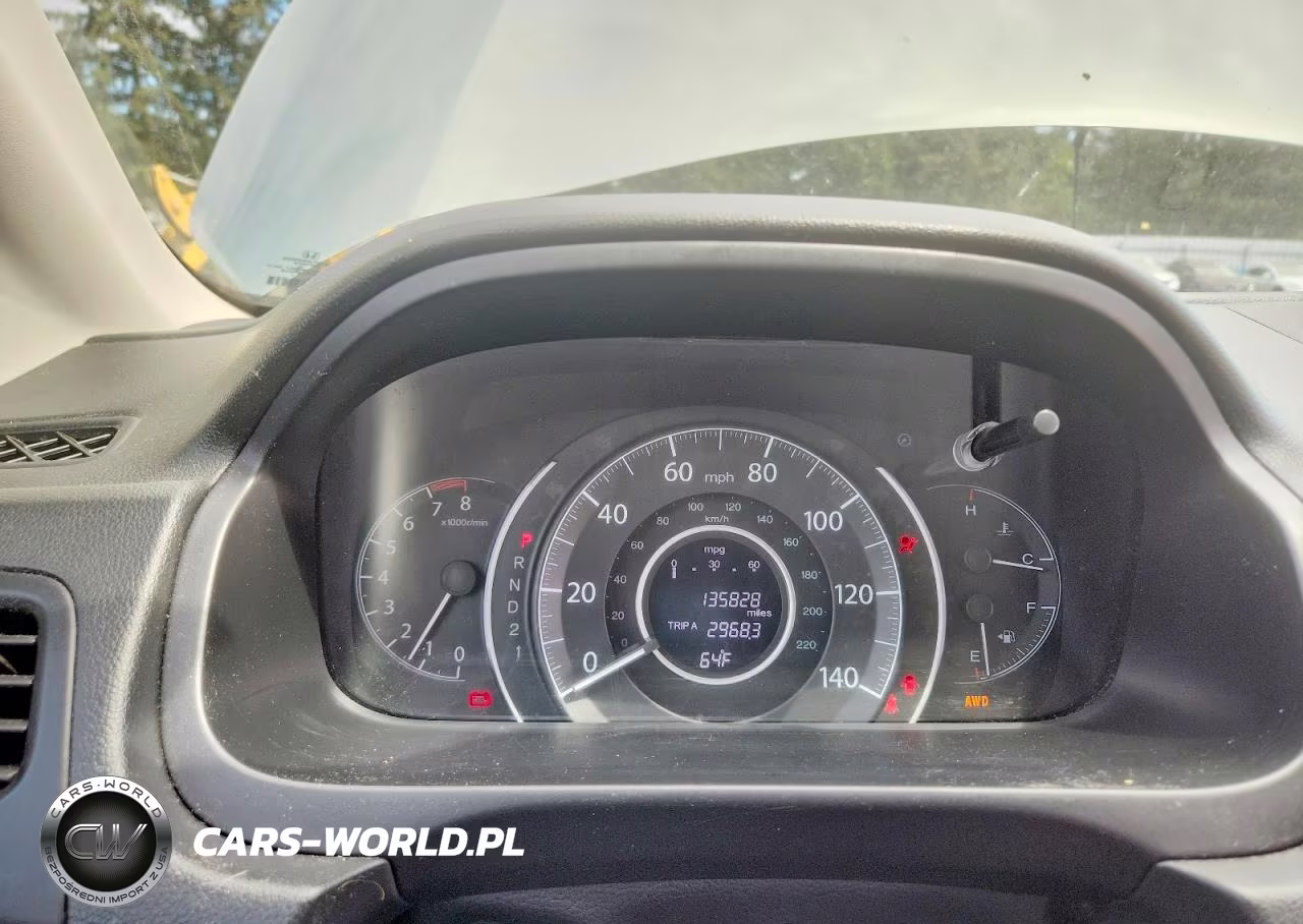 2012 Honda Cr-V Lx VIN:2HKRM4H35CH606001 - 9
