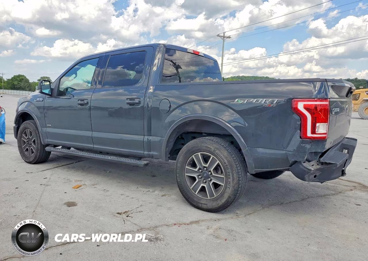 2016 Ford F150 Supercrew VIN:1FTEW1EP6GKF01621 - 2