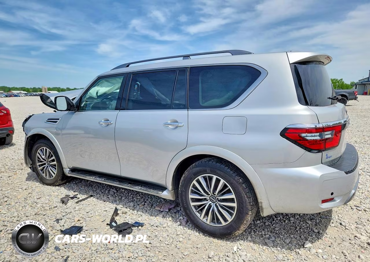 2022 Nissan Armada Sl VIN:JN8AY2BB5N9814255 - 2