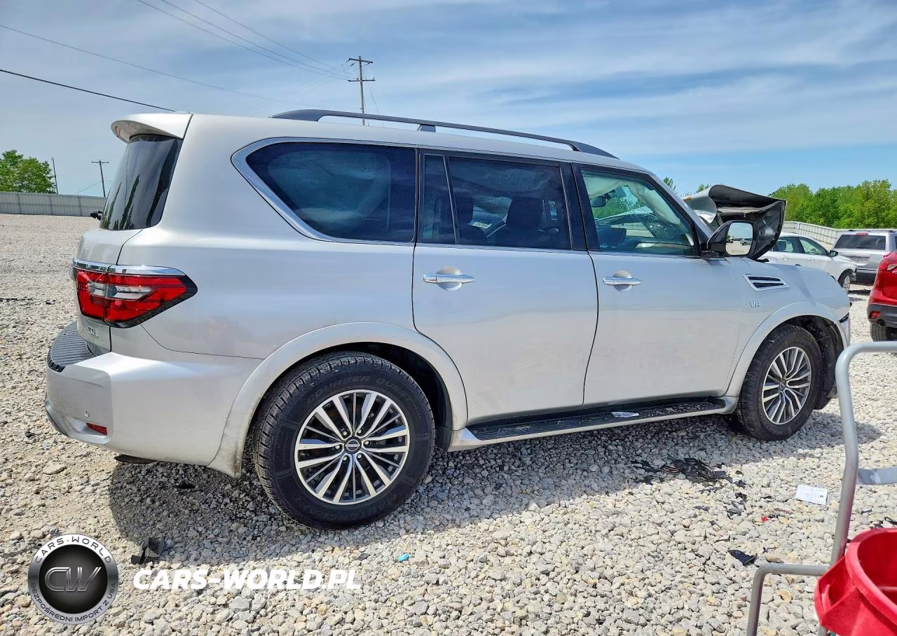 2022 Nissan Armada Sl VIN:JN8AY2BB5N9814255 - 3