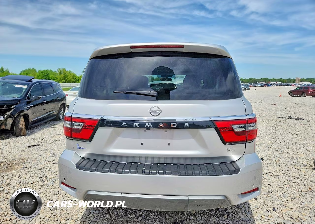 2022 Nissan Armada Sl VIN:JN8AY2BB5N9814255 - 6